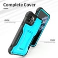 thumbnail image 6 of ExoGuard For iPhone 11 Pro Case, Phone Case with Screen Protector and Kickstand (Blue), 6 of 7