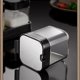 thumbnail image 4 of Glass spice jars with lids and stainless steel spoons for sugar, serving, flavorful coffee and tea, 4 of 5