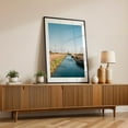 thumbnail image 2 of Highline Canal - California Photography Landscape Nature Rural Scenic Minimalist Desert Black Framed Wall Art Print 12 x 18 inches, 2 of 8
