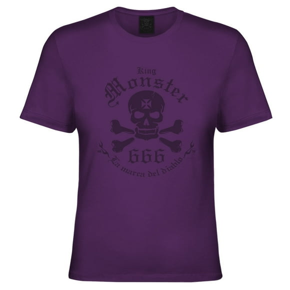 Playera Morada Niña logo