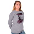 thumbnail image 4 of I Kicked Breast Cancers Butt BCA Women Plus Size Long Sleeve Graphic Tee Brisco Brands 2X, 4 of 5