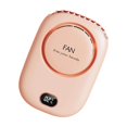 thumbnail image 1 of destyer Mini Neck Fan Portable Personal Cooling Fan USB Rechargable Pink, 1 of 7