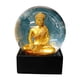 thumbnail image 1 of Estatua de Buda sentado budismo tailandés meditando hogar y jardín escultura Base negra, 1 of 9