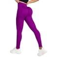 thumbnail image 3 of Women's Texture Peach Hip Lifting Yoga Pants Tight Fit Sports Without Lines, 3 of 7