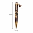 thumbnail image 3 of StlyGar Spooky Halloween Decorative Ballpoint Pen with Gift Box Witch Hat Charm Vintage Print Plastic Pen Elegant Holiday Stationery Gift for Teens, 3 of 6