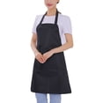 thumbnail image 4 of Delantal negro, delantal impermeable de 6 piezas Delantal de cocina ligero Delantal de PVC Diseñado con precisión Jadeshay A, 4 of 8