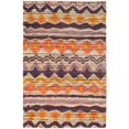 thumbnail image 1 of Safavieh Cedar Brook 8' X 10' Tapis de Coton à la Main en Orange, 1 of 6
