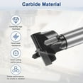 thumbnail image 2 of Broca Forstner Uxcell para Trabajos en Madera, 13/16in (21mm) Punta de Carburo Vástago Triangular Cortador de Bisagra para Abrir Agujeros en Madera, 2 of 7