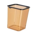thumbnail image 3 of Boba de basura de la cocina del basurero de basura, contenedor de basura de cesta de papel residual de 15 litros para dormitorio, tocador, baño de naranja, 3 of 8