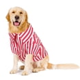thumbnail image 2 of Queenmore Dog T-Shirt Dog Clothes ,Cozy Soft All polyester fabric Stripe Shirts ,Cute Casual Lightweight Puppy Vest for Small Medium Large Dogs with Pocket,Red, 2 of 8