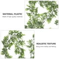 thumbnail image 4 of Houderco 1Ud Planta Artificial Colgante De Con Rattan Para De Pared Verde, 4 of 5