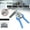 🔥 colour_Hot#260, variant on M-Type Pliers for Cage & Installation | Automatic Nail Insertion Tool | Includes Box of M | Ergonomic Grip | Fast Linking for Fencing, Birdcages, Poultry, Pet Cages, Mesh, Gabion