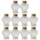thumbnail image 1 of 10pcs Clear Botellas de deseos Forma de corazón Deseando botellas transparentes de deseos de deseos, 1 of 7