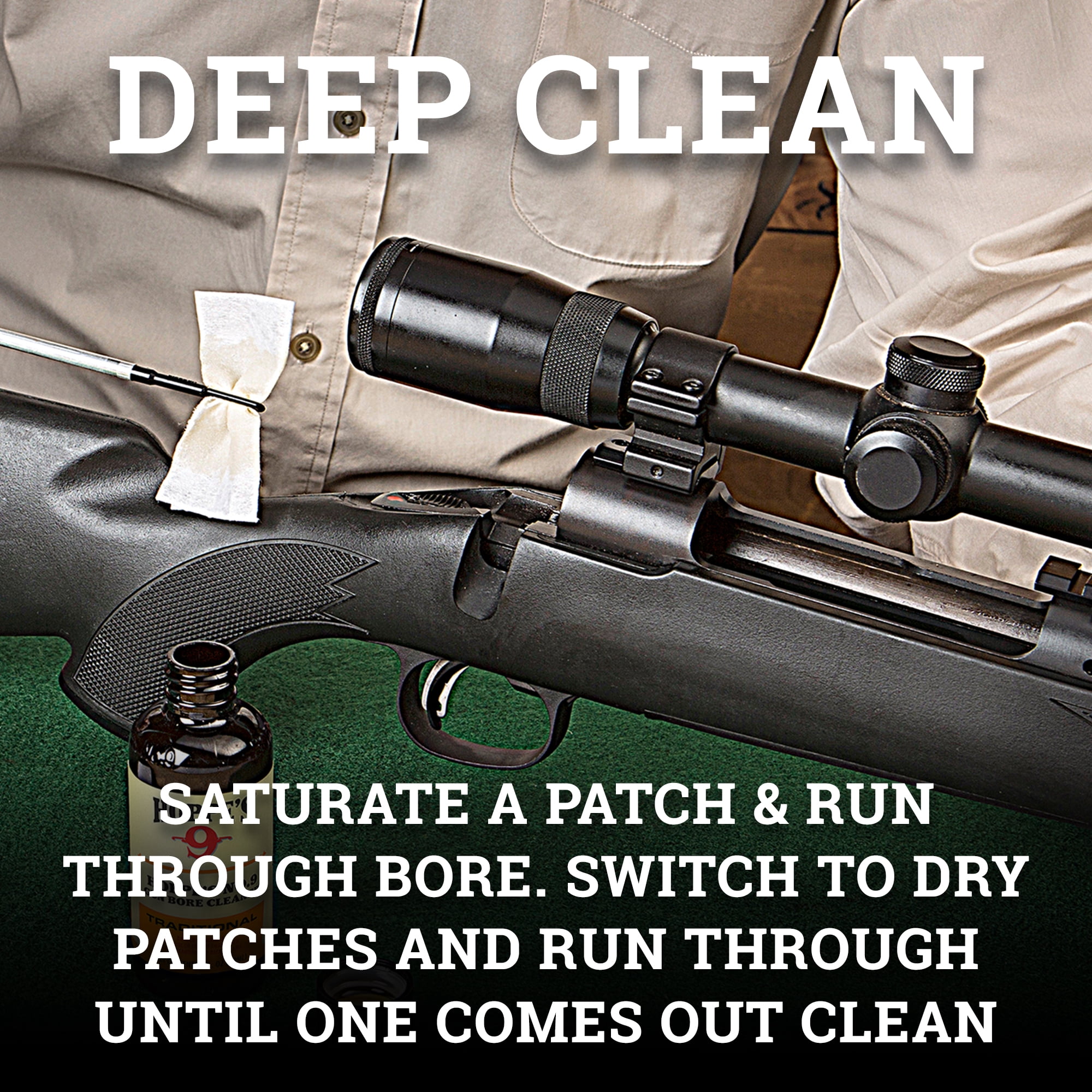Hoppe's® No.9 Synthetic Blend Modern Firearm Gun Bore Cleaner 5oz, 904GP.
