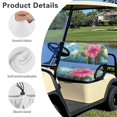 thumbnail image 6 of HUAICONG Tropical Floral Breathable Golf Cart Seat Cover for Outdoor Beach, Golf Cart Seat Cushion Washable, 6 of 7