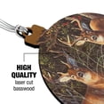 thumbnail image 3 of Deer in the Woods Wood Christmas Tree Holiday Ornament, 3 of 7