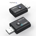 thumbnail image 4 of Alician Émetteur Audio Bluetooth USB 2-en-1 Récepteur Intelligent Prêt à l'Emploi pour Téléviseur PC Écouteurs, 4 of 8