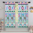 thumbnail image 5 of Blackout Kids Curtains,Colorful Geometric Triangle Diamond Pattern Childrens Insulated Curtains Set Of 2,Bedroom Essentials,Toddler Room Decor 42x63in(106x160cm), 5 of 5