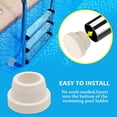 thumbnail image 3 of Swimming Pool Ladder Accessories, 2 Pcs Pool Ladder Bumpers Ladder Tubing Inside End Plug Caps Rubber Bumper Safety Guard Swimming Pool Supplies, 3 of 7