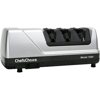Chefs Choice 1520 Angle Select Electric Knife Sharpener - Brushed