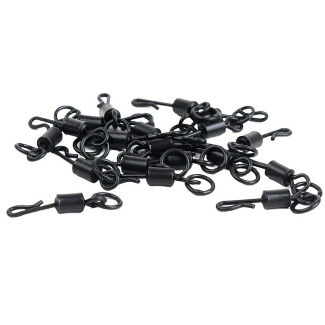 50pc Matt Change Swivels for Carp Fishing Rigs Links