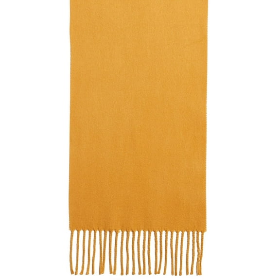 $42 Steve Madden Women's Flannel Mid-Weight Muffler Scarf, Gold [One Size]