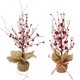 thumbnail image 4 of Estacas de madera Love Berry, estacas artificiales Love Berry, decoración para mesa de comedor interior de boda, centro de mesa rústico para fiesta de jardín, bayas artificiales de alta, 4 of 8