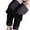 Black, variant on Fesfesfes Women Leggings Solid Warm Tight Thick Plush Wool Waist Pants Trousers Leggings Clearance