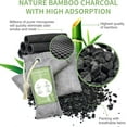 thumbnail image 2 of 12 Pack Bamboo Charcoal Air Purifying Bag, Activated Charcoal Bags Odor Absorber, Moisture Absorber, Natural Car Air Freshener, Shoe Deodorizer, Odor Eliminators For Home, Pet, Closet (8x50g, 4x200g), 2 of 9