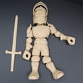 thumbnail image 3 of Clever Contraption Knight’s Quest – Flexible Articulating 3D Printed Companion for Teens & Adults, 3 of 8