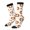 2 Black-1, variant on Wooden Barrels With Honey Print Adult Socks for Men & Women,Calf Socks, Ankle Socks,Boots Socks,Breathable Casual Sock,Unisex Crew Socks