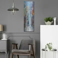 thumbnail image 4 of Luxe Metal Art 'Blue Sky' by Ekaterina Ermilkina, Metal Wall Art, 12"x36", 4 of 7