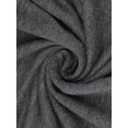 thumbnail image 5 of INSPIRE CHIC Vestido de pijama para mujer con estampado de corazones, con encaje, escote en V, mangas cortas, bata de noche XS Gris oscuro, 5 of 5