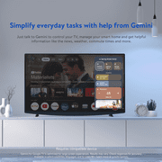 onn 4K Streaming Device, Google TV with Gemini (NEW 2026 Model) - Fast Streaming, Ultra HD, 8GB Storage, 2GB RAM, Remote With Voice Control - U.S. Compatible only
