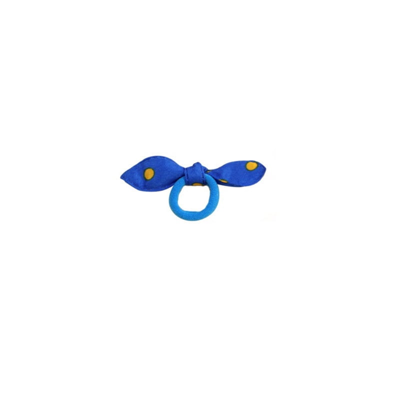 100pcs/set Girls Cute Rabbit Ears Hair Ties Stretch Rubber Bands Hair Ropes Ponytail Holders Hair Accessories Children's Gift