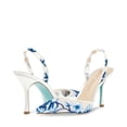 thumbnail image 3 of Zapatos de Tacón con Parche para Mujer Betsey Johnson, Azul Floral, Talla 10, 3 of 3