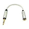 thumbnail image 1 of Audio Adapter Cable 4.4 Balanced Male /2.5 Balanced 3.5 to Female Stereo UK, 1 of 8