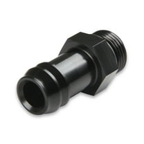 Earl's AT785013ERL Straight 3/4" Hose to -10AN (7/8-14) O-Ring Boss Male - Black Anodized Finish
