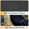 thumbnail image 4 of Crow Square Mouse Pad, 8.3x9.8 Inch, Non-Slip Rubber Bottom, Printed Desk Mat for Office and Gaming, 4 of 6