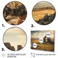 thumbnail image 3 of Designart "Legends of Ireland I" Ireland Floater Framed Wall Art Living Room, 3 of 7