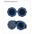 thumbnail image 5 of Round Frame Pet Sun Glasses UV400 Protective Dog Eyewears Comfortable Eyeglasses For Active Dog Outdoor Walking Hiking, 5 of 8