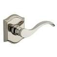 thumbnail image 1 of Baldwin Curved Privacy Door Lever with Traditional Arch Rose, 1 of 7