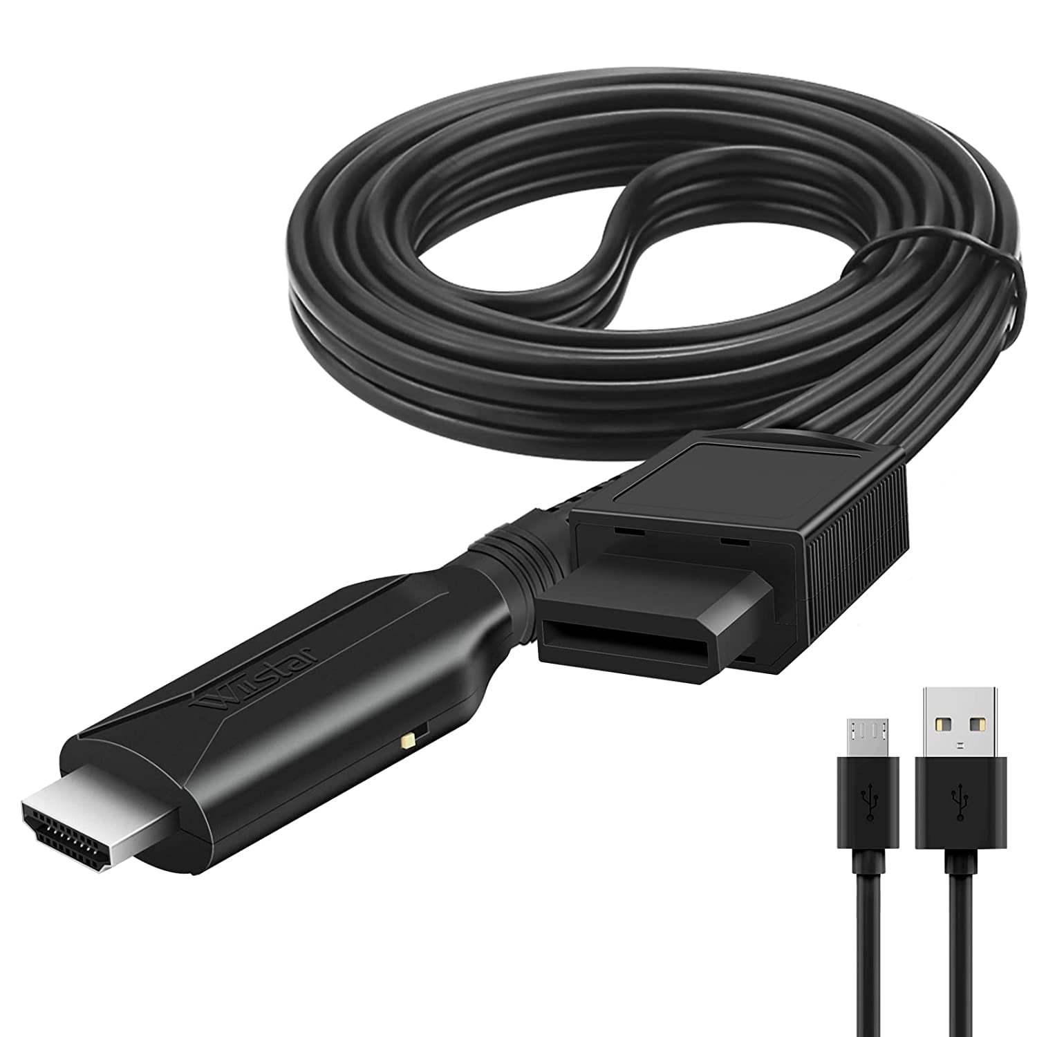 MEETTIKEY Adaptateur Wii vers HDMI, convertisseur Wii vers HDMI