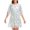 White, variant on Wdgfv Womens Sparkly Sequin Shirt Dress Ladies Sparkle Half Sleeve T-Shirt Dress Glitter Tiered Loose Party Dress White XL