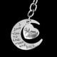 thumbnail image 5 of Dulce llavero con la frase TE AMO HASTA LA LUNA Y MÁS ALLÁ Regalo para el Día de la Madre, 5 of 7