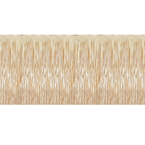 10' x 15" Matte Gold Fringe (Each)