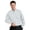 WHITE, variant on Edwards Men's Big And Tall Banded Collar Long Sleeve Shirt, Style 1396