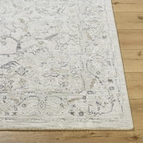 Boutique Rugs Corina Traditional Area Rug - Charcoal, Ivory, Cream - 7'10" x 10'2"