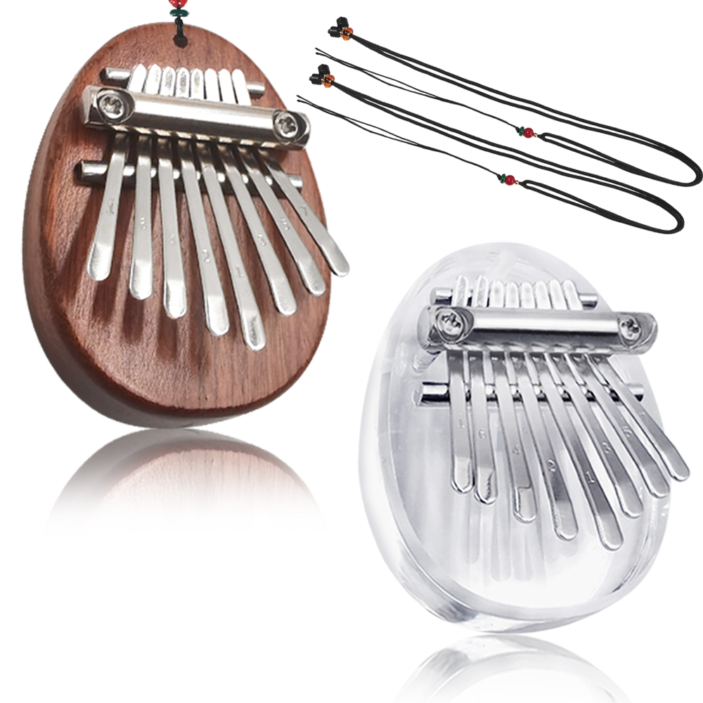 2 Set Thumb Piano 8 Keys, AIFUDA Mini Thumb Piano Portable Finger Piano