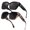 A05(2 Pack) Black+greytortoise, variant on Women's Luxury Minimalist Sunglasses UV400 High Gloss Black Blue Gradient for Resort Vacation Poolside Lounging